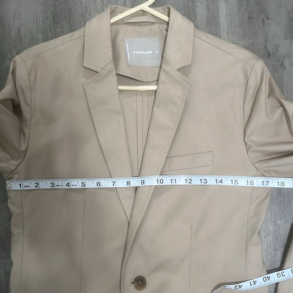 Everlane The Casual Blazer Tan Size 36 - Picture 7 of 10
